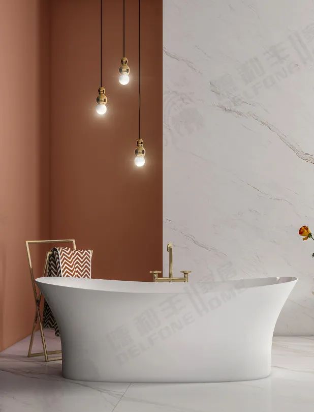 德利豐，＂?。⒁妿r板之美 體驗不一樣的衛浴輕奢范兒(圖1)