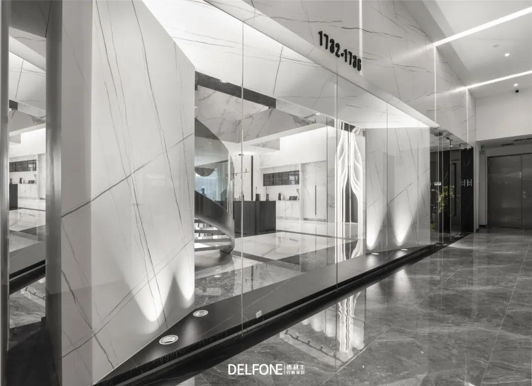 155㎡現(xiàn)代簡約巖板展館,堪比私人藝術(shù)館