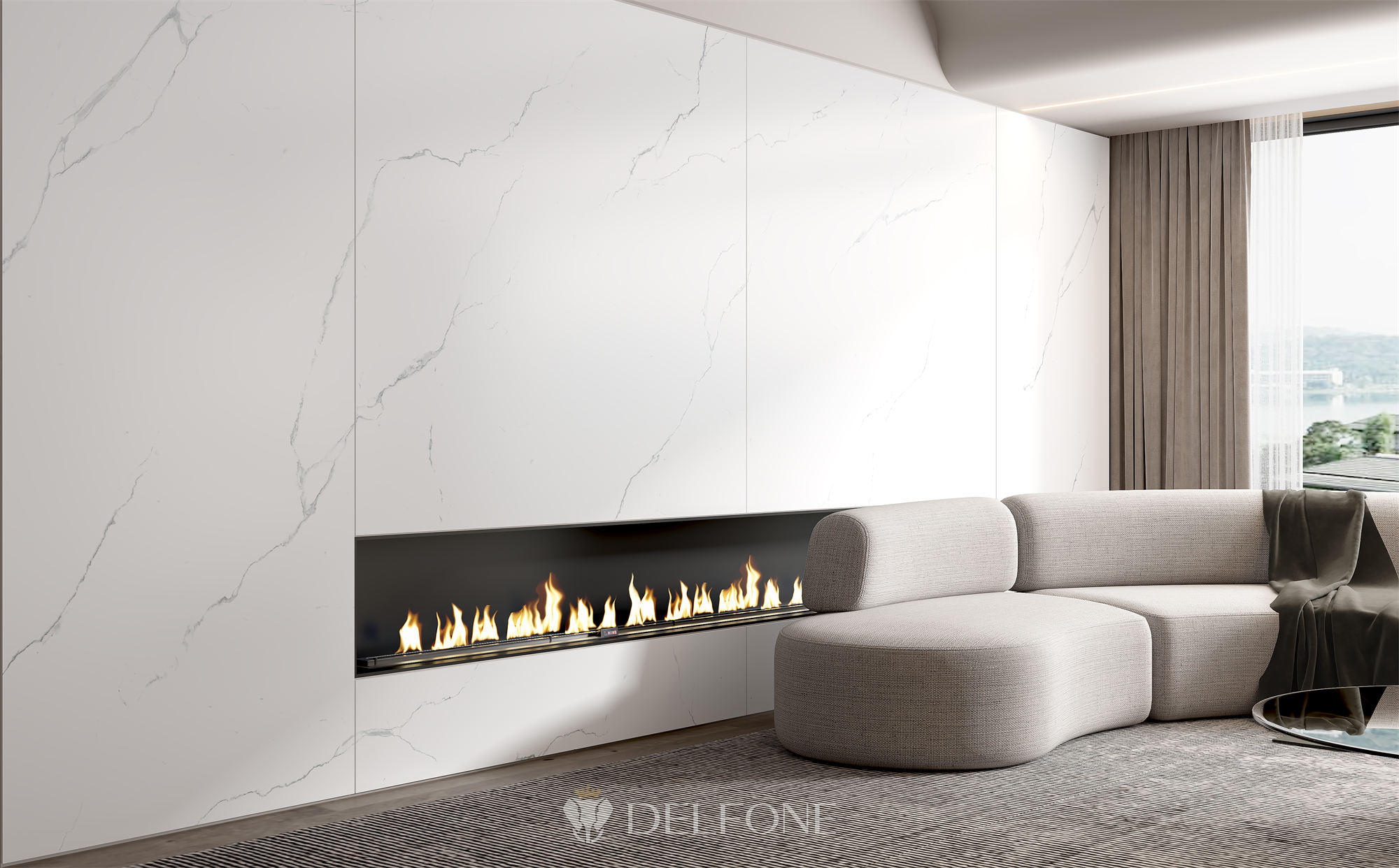 DELFONE新品 | 細線白，無暇中展現家居的生機盎然(圖5)