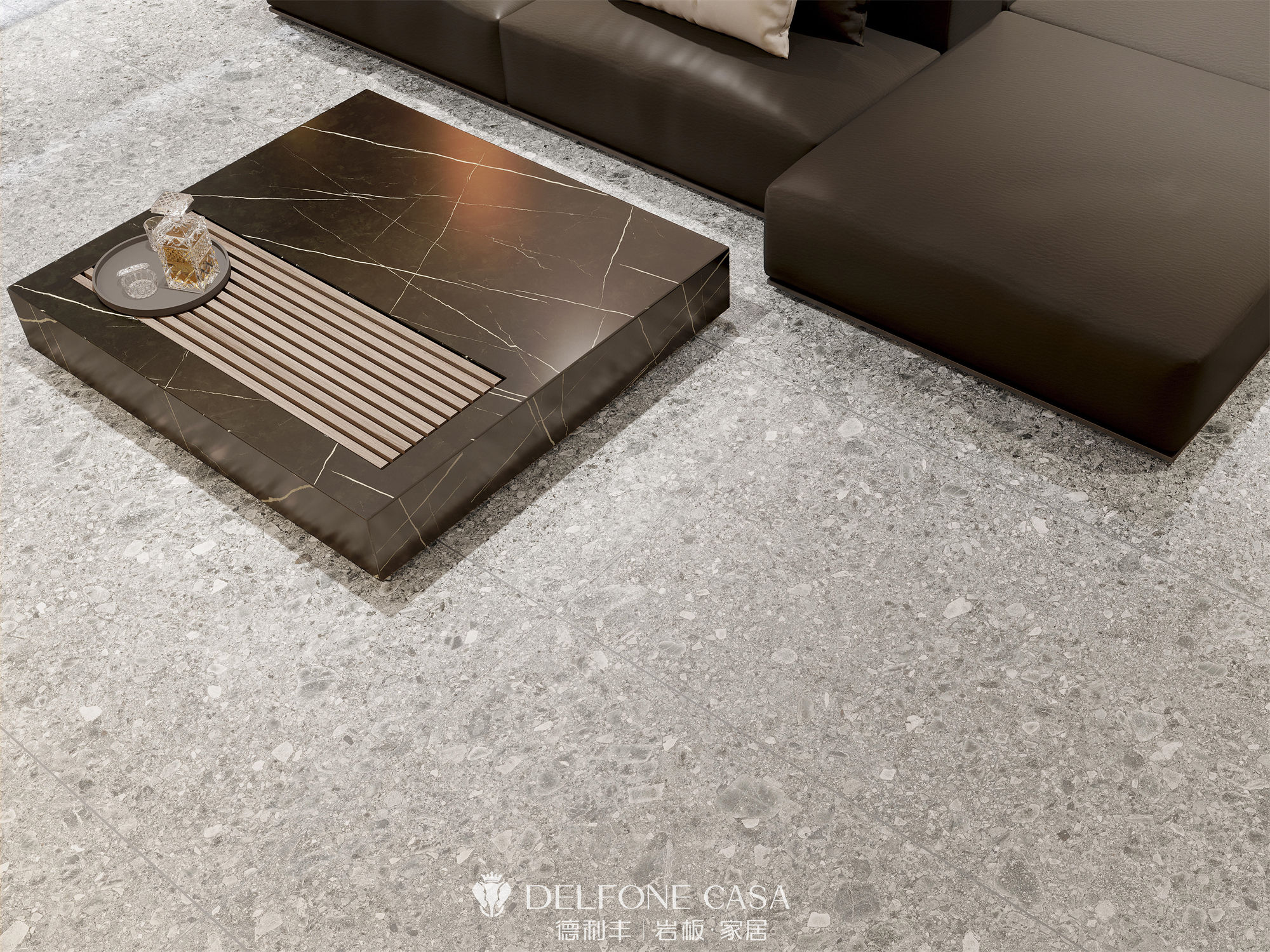 DELFONE案例分享 | MINI系列,打造輕奢格調的巖板家居(圖3) DELFONE案例分享 | MINI系列,打造輕奢格調的巖板家居(圖3)