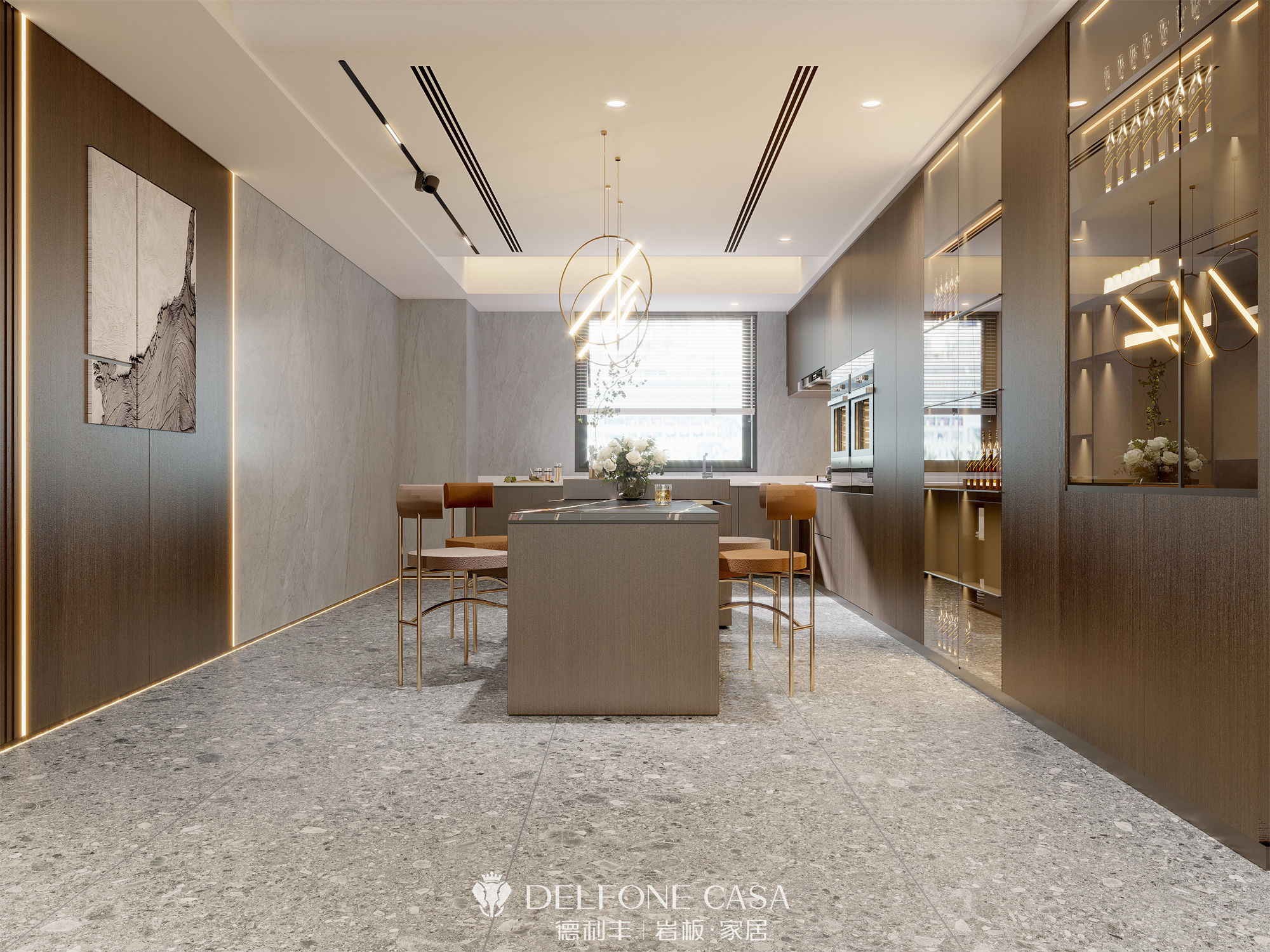 DELFONE案例分享 | MINI系列,打造輕奢格調的巖板家居(圖7) DELFONE案例分享 | MINI系列,打造輕奢格調的巖板家居(圖7)