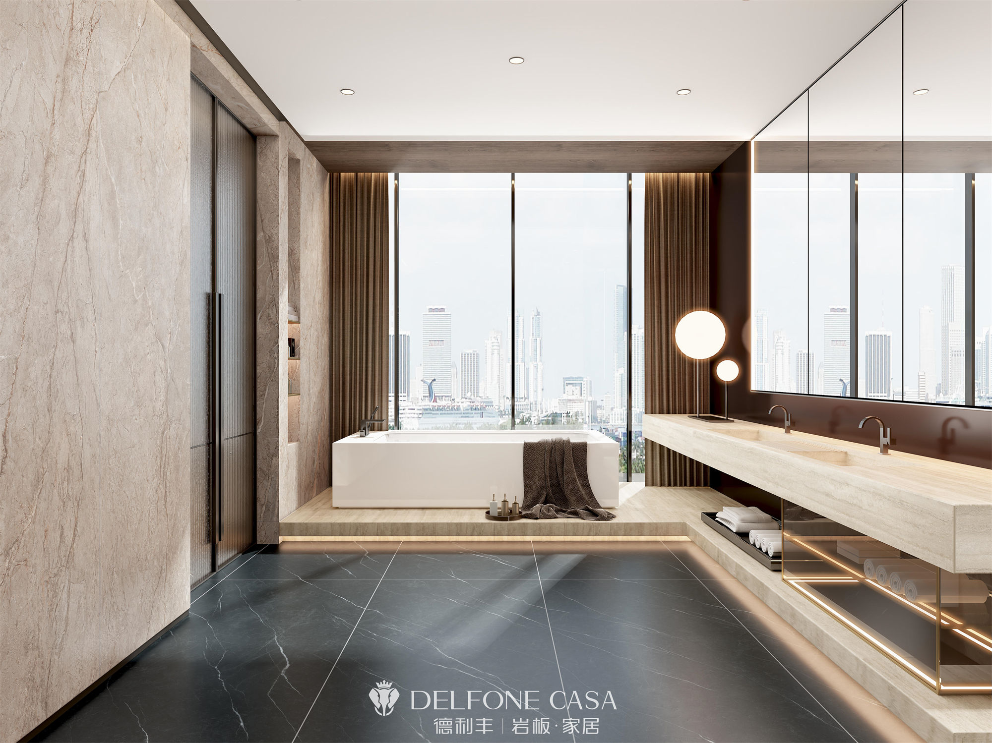 DELFONE案例分享 | MINI系列,打造輕奢格調的巖板家居(圖8) DELFONE案例分享 | MINI系列,打造輕奢格調的巖板家居(圖8)