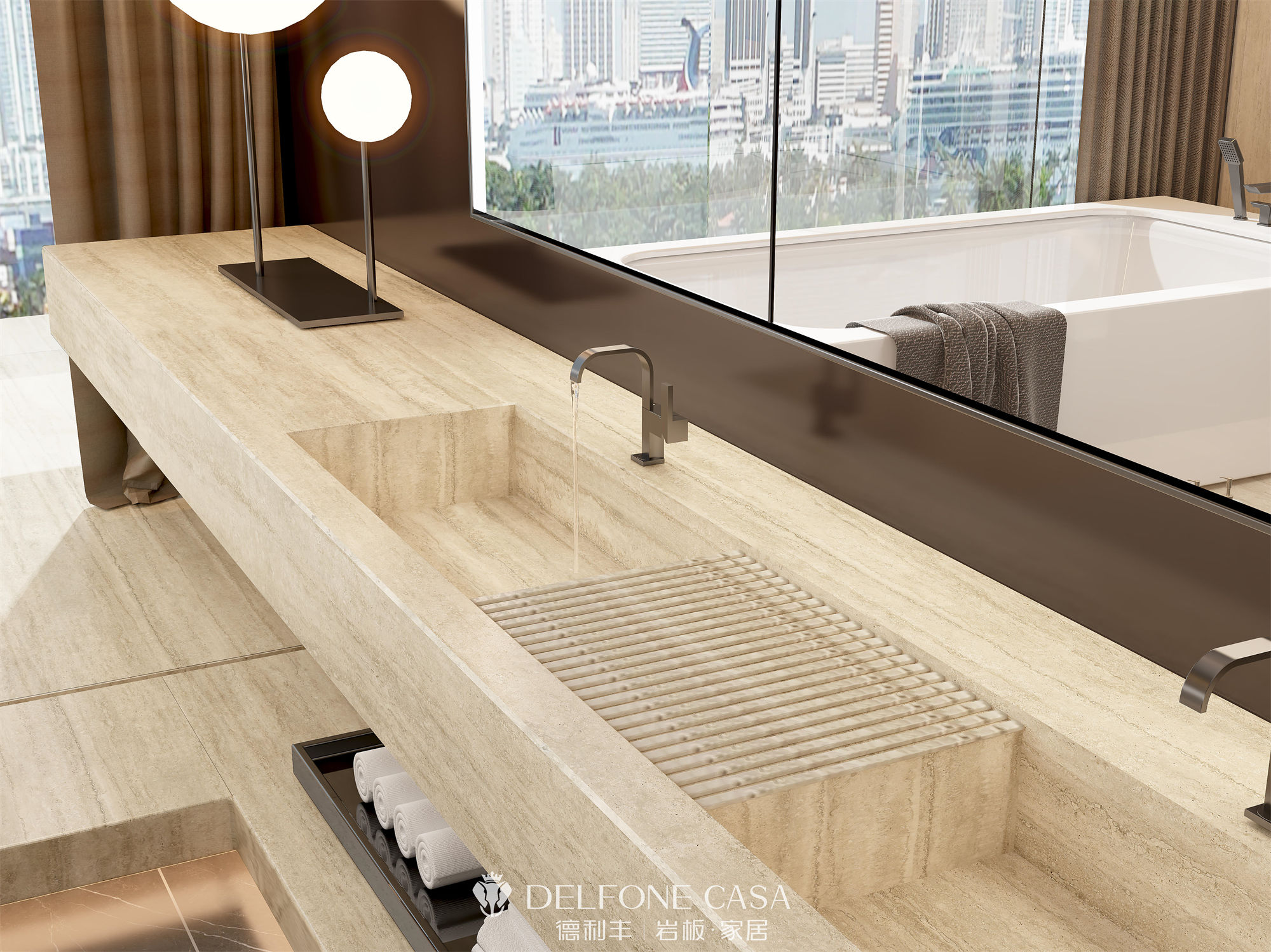 DELFONE案例分享 | MINI系列,打造輕奢格調的巖板家居(圖9) DELFONE案例分享 | MINI系列,打造輕奢格調的巖板家居(圖9)