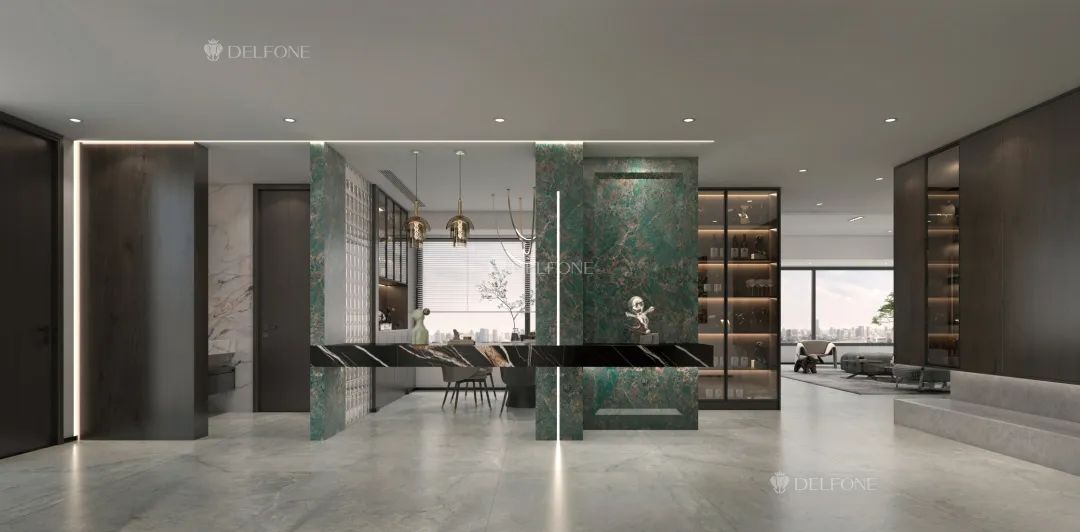 DELFONE家裝巖板 | 羅馬理石系列 “奧古斯”，演繹質感生活(圖6)