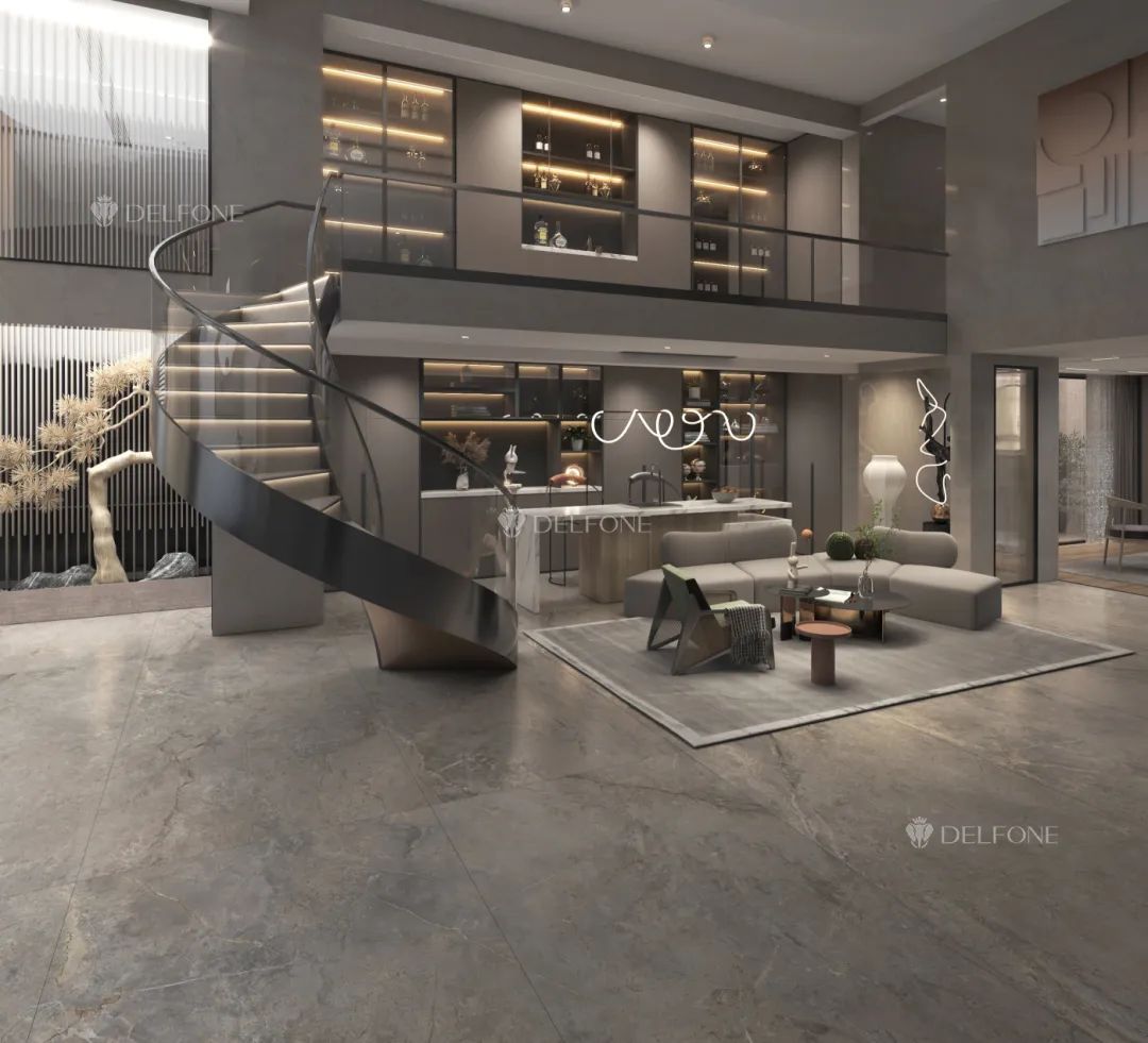 DELFONE家裝巖板 | 羅馬理石系列 “奧古斯”，演繹質感生活(圖9)