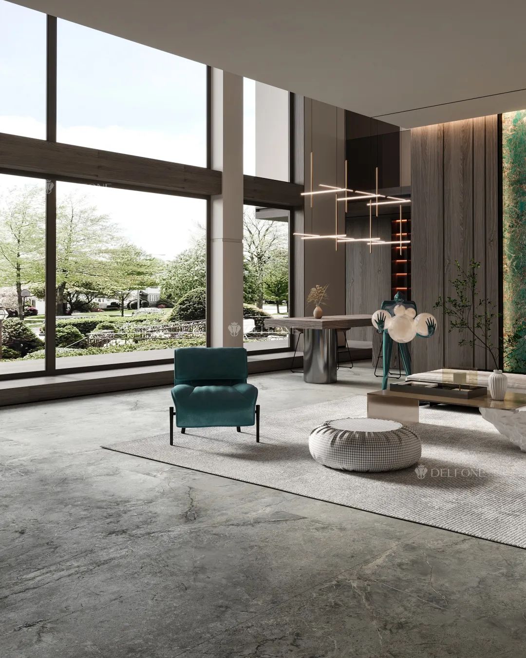 DELFONE家裝巖板 | 羅馬理石系列 “奧古斯”，演繹質感生活(圖11)