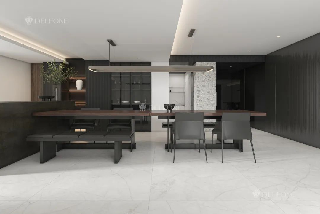 DELFONE家裝巖板 | 克里特雪白、米諾斯白，以一抹純凈的白色演繹靜謐之境