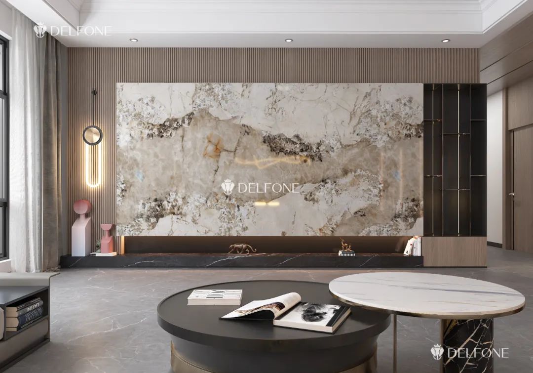 DELFONE案例分享 | 280㎡輕奢大平層,恰到好處的精致感