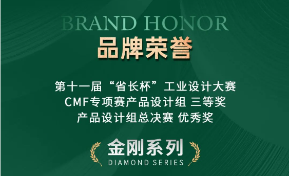 榮譽時刻 | 德利豐巖板獲第十一屆“省長杯”工業設計大賽兩項大獎