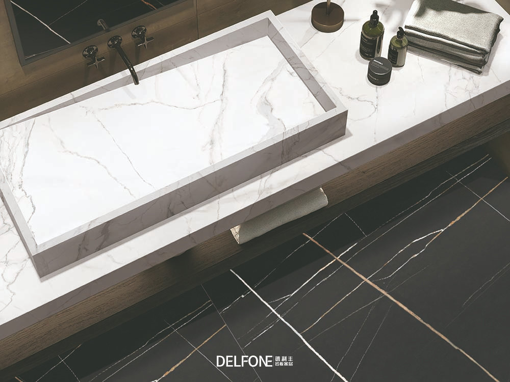 巖板一體盆是巖板洗手盆嗎?巖板洗手盆照片現代輕奢(圖2) 巖板一體盆是巖板洗手盆嗎?巖板洗手盆照片現代輕奢(圖2)