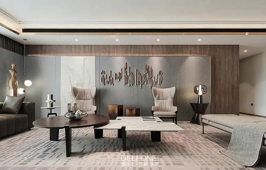 DELFONE案例分享| 巖板成就輕奢優雅的高定家居！(圖1)
