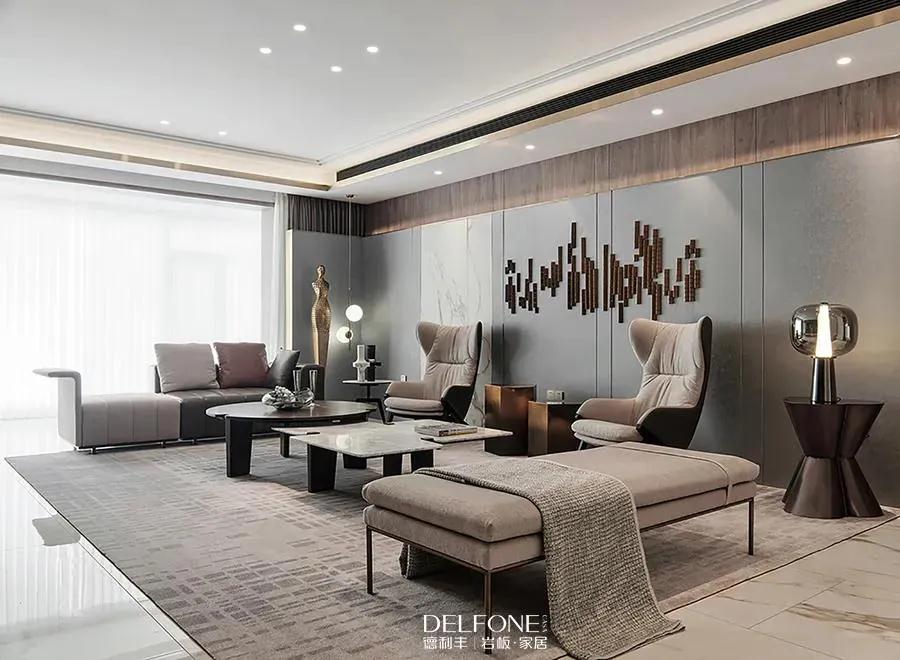 DELFONE案例分享| 巖板成就輕奢優雅的高定家居！(圖3)