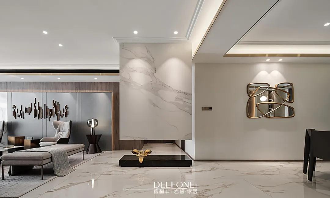 DELFONE案例分享| 巖板成就輕奢優雅的高定家居！(圖4)