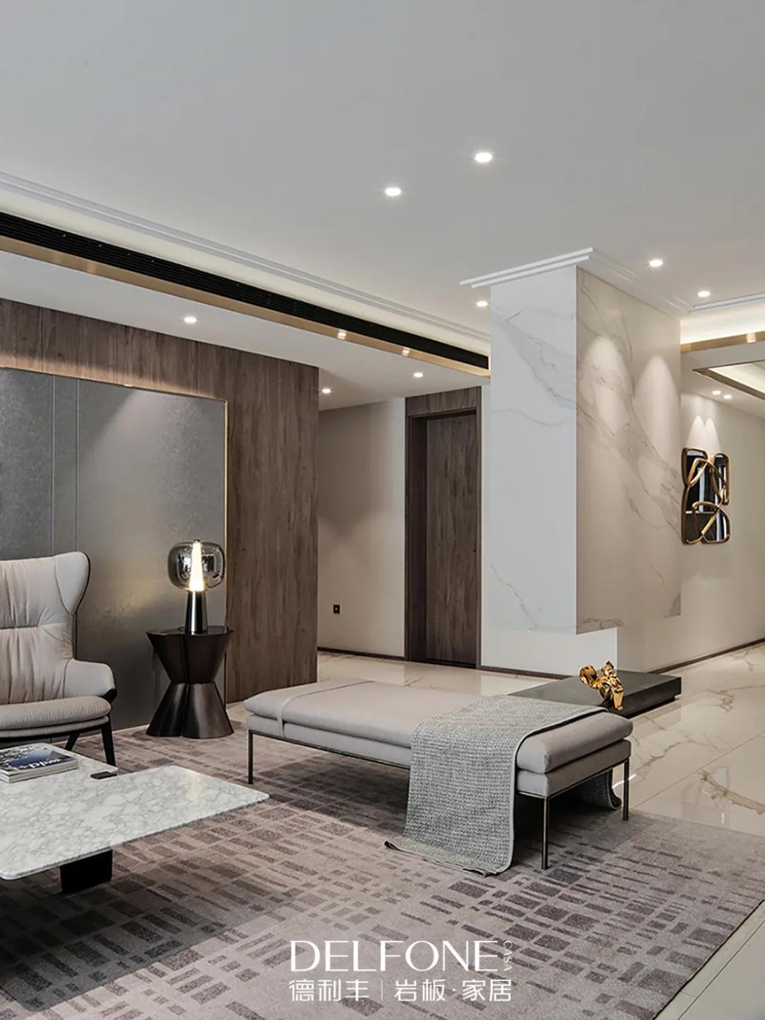DELFONE案例分享| 巖板成就輕奢優雅的高定家居！(圖6)