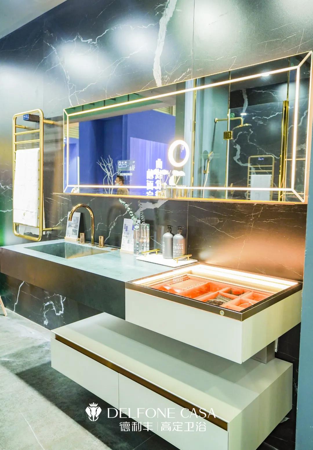 智空間，質(zhì)體驗(yàn) | 德利豐高定衛(wèi)浴驚艷亮相，引爆上海廚衛(wèi)展(圖5)