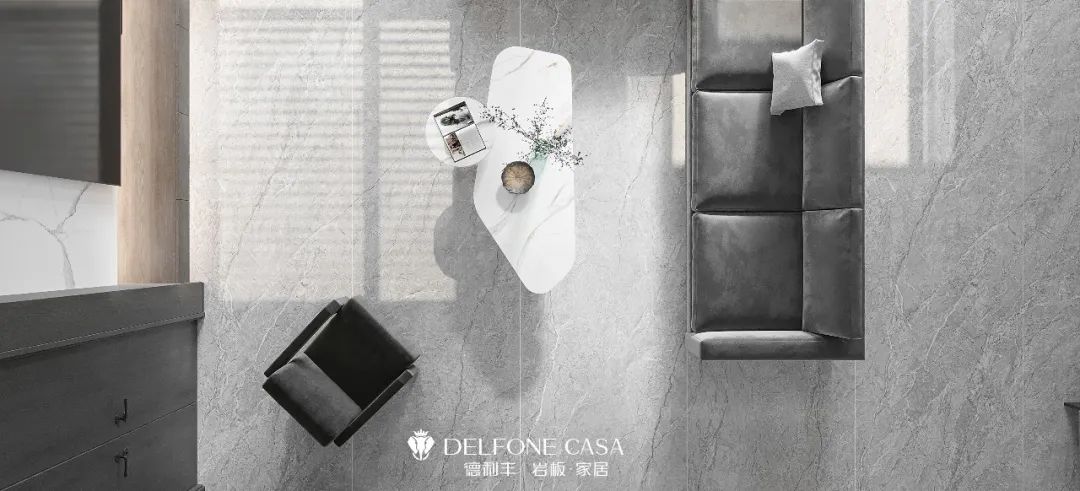 DELFONE新品 | 卡比亞金棕石、卡比亞石紋灰鑄就高端的質感居所(圖10)