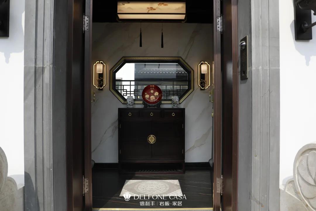 家裝案例 | 280㎡蘇州園林式巖板別墅,古典尊貴,古色古香(圖4) 家裝案例 | 280㎡蘇州園林式巖板別墅,古典尊貴,古色古香(圖4)