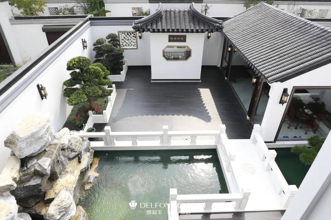 家裝案例 | 280㎡蘇州園林式巖板別墅,古典尊貴,古色古香(圖5) 家裝案例 | 280㎡蘇州園林式巖板別墅,古典尊貴,古色古香(圖5)