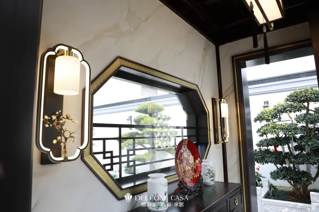 家裝案例 | 280㎡蘇州園林式巖板別墅,古典尊貴,古色古香(圖3) 家裝案例 | 280㎡蘇州園林式巖板別墅,古典尊貴,古色古香(圖3)