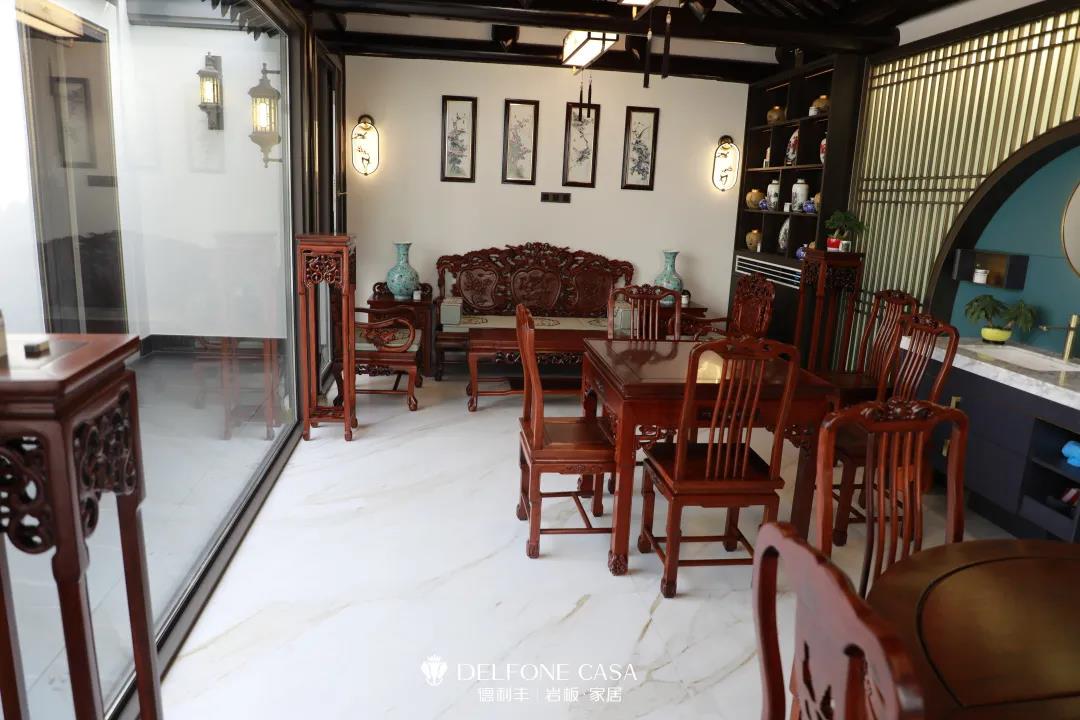 家裝案例 | 280㎡蘇州園林式巖板別墅,古典尊貴,古色古香(圖9) 家裝案例 | 280㎡蘇州園林式巖板別墅,古典尊貴,古色古香(圖9)