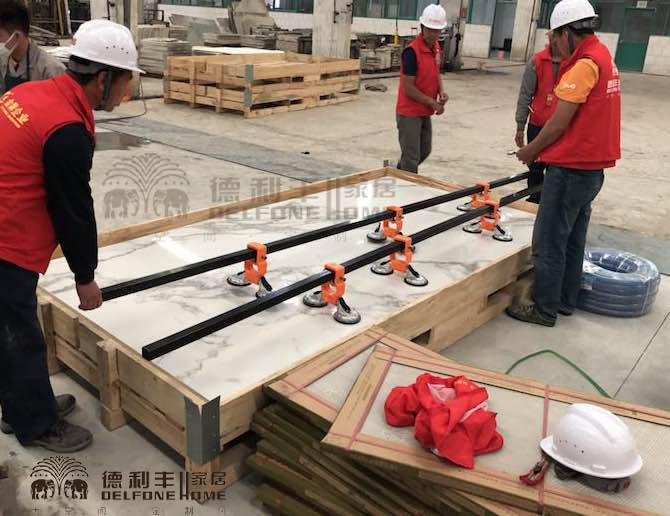 【揭秘】德利豐大巖板鋪貼視頻花絮，速速圍觀(圖14)