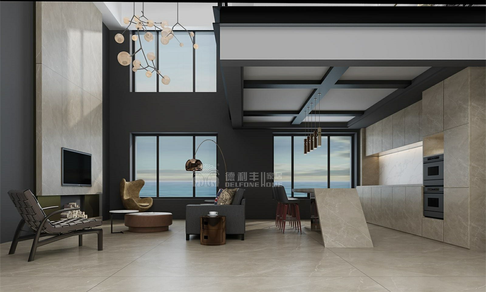 這才真正叫電視背景墻,你家只是電視掛墻上(圖2) 這才真正叫電視背景墻,你家只是電視掛墻上(圖2)