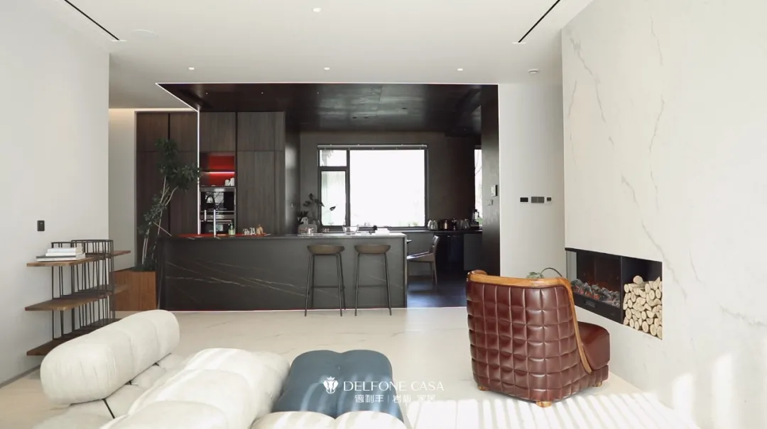 家裝案例 | 高級雅致的大平層別墅，演繹一半設計，一半藝術(圖1)