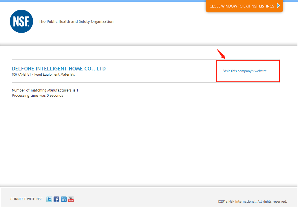 NSF國際級權威認證 | 德利豐全系列產品榮膺“NSF食品設備認證”(圖4)