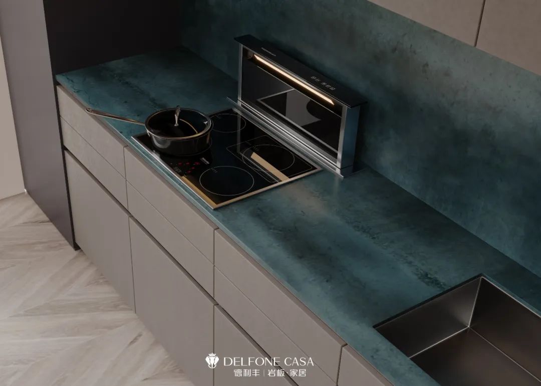 這樣有質(zhì)感的廚房空間，氛圍感爆棚!(圖7)