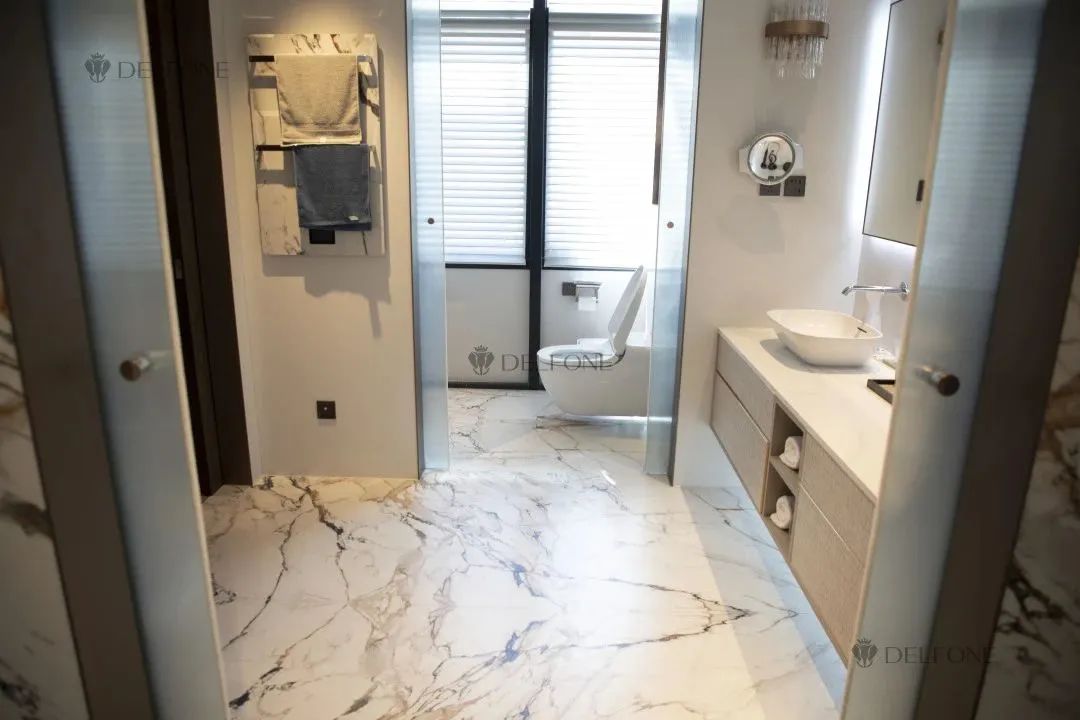 DELFONE案例分享 | 420㎡現(xiàn)代輕奢,全巖空間悅享高階質(zhì)感生活(圖12) 圖片