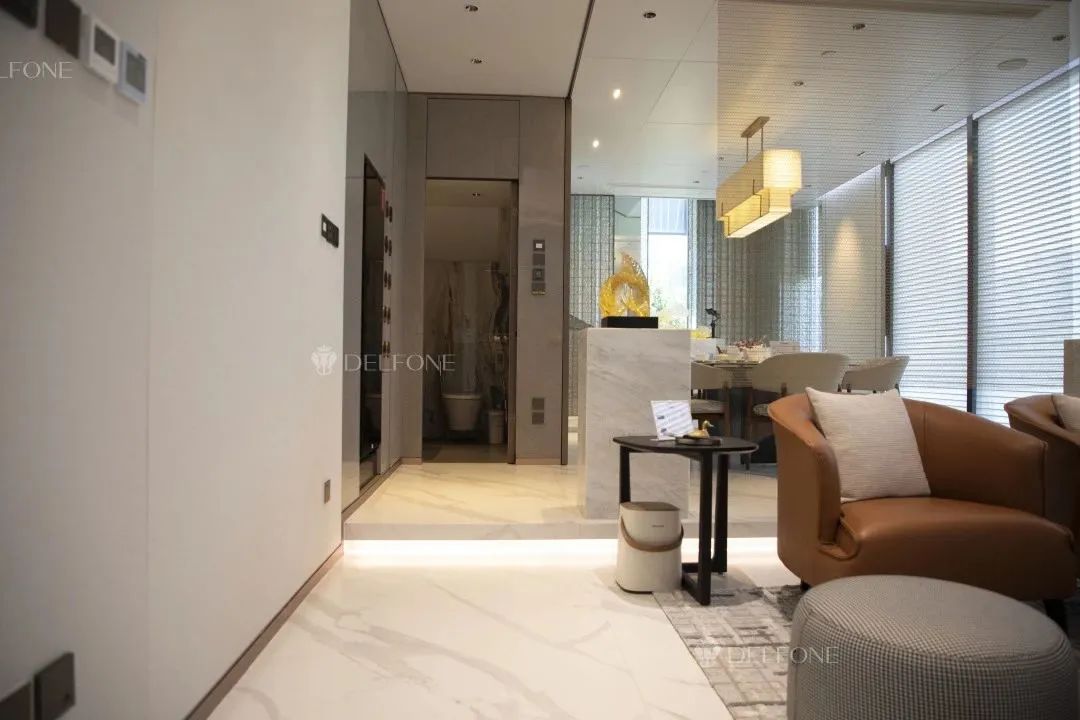 DELFONE案例分享 | 420㎡現(xiàn)代輕奢,全巖空間悅享高階質(zhì)感生活(圖7) 圖片