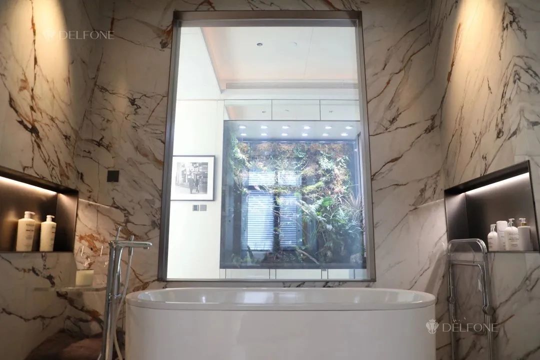 DELFONE案例分享 | 420㎡現(xiàn)代輕奢,全巖空間悅享高階質(zhì)感生活(圖15) 圖片