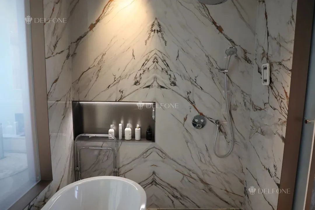 DELFONE案例分享 | 420㎡現(xiàn)代輕奢,全巖空間悅享高階質(zhì)感生活(圖16) 圖片