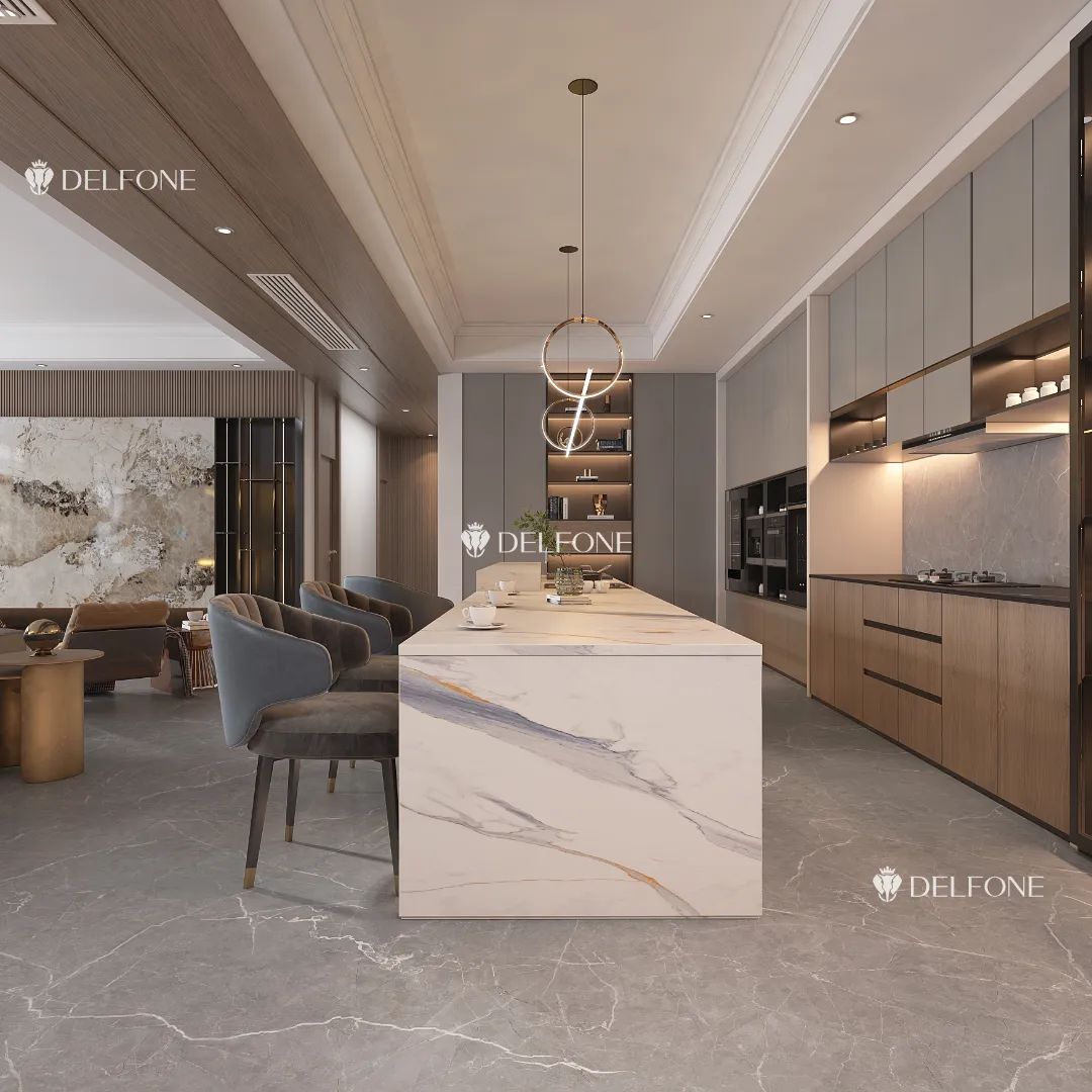 DELFONE案例分享 | 280㎡輕奢大平層,恰到好處的精致感(圖8) 圖片