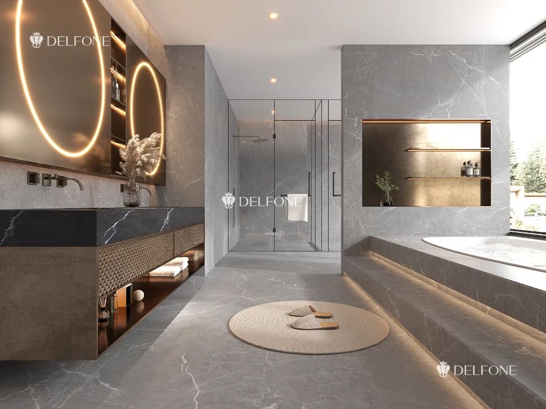 DELFONE案例分享 | 280㎡輕奢大平層,恰到好處的精致感(圖12) 圖片