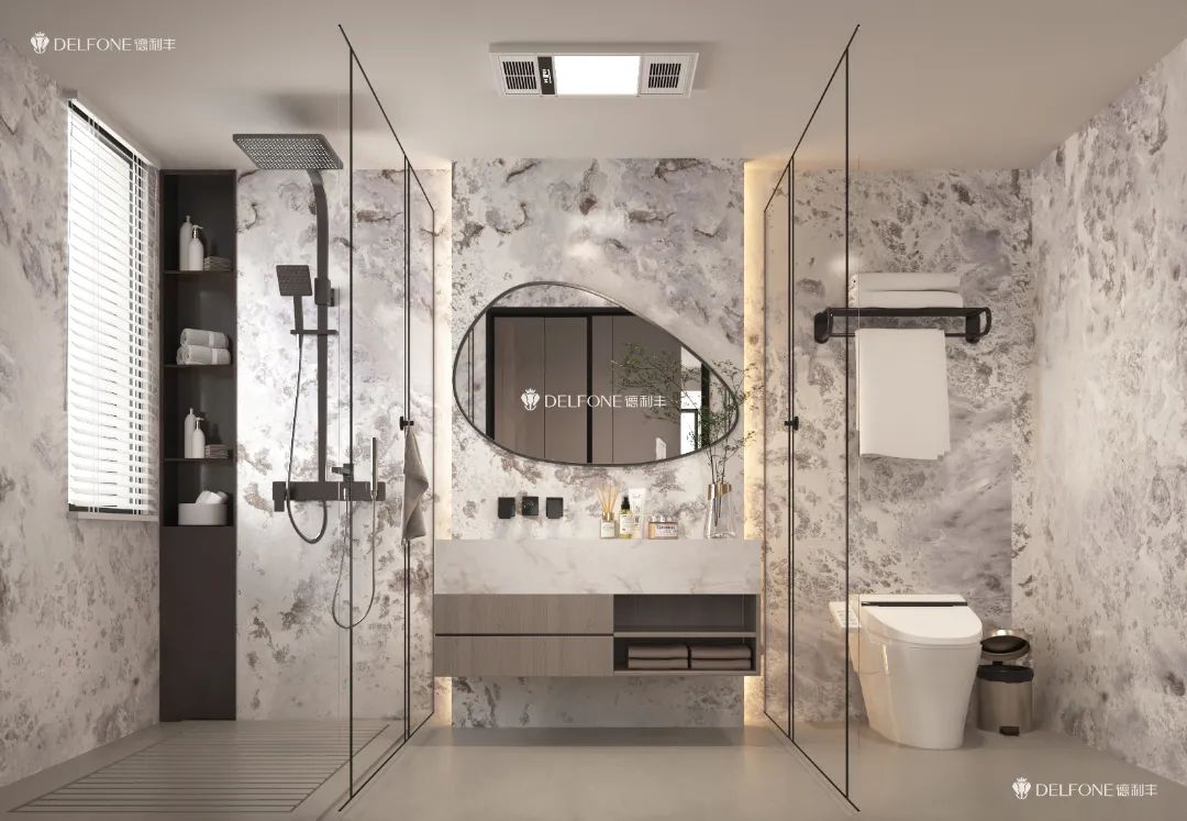 DELFONE案例分享 | 現代輕奢三層疊墅,巖筑詩意生活(圖7) 圖片