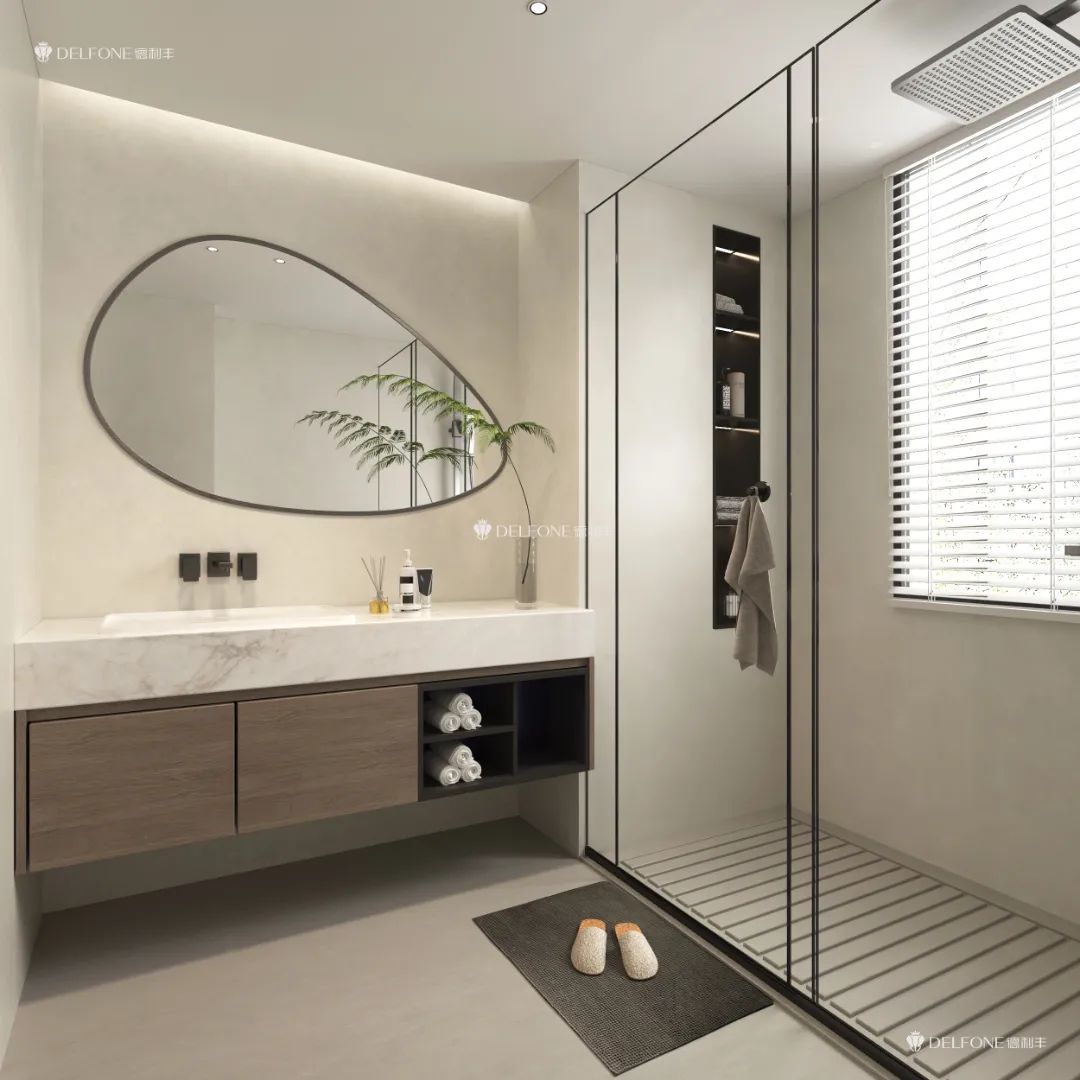 DELFONE案例分享 | 現代輕奢三層疊墅,巖筑詩意生活(圖8) 圖片