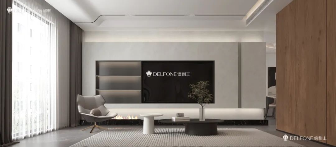 DELFONE案例分享 | 現代輕奢三層疊墅,巖筑詩意生活(圖12) 圖片