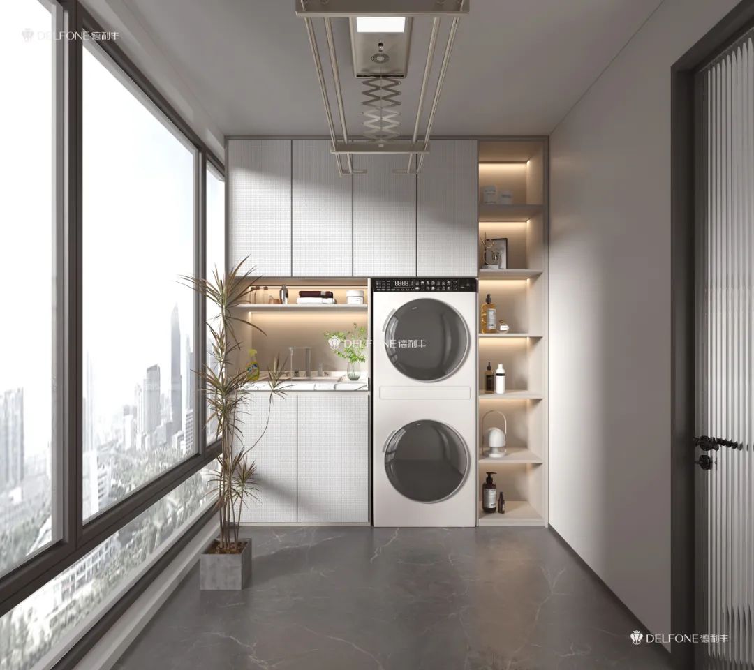 DELFONE案例分享 | 現代輕奢三層疊墅,巖筑詩意生活(圖20) 圖片