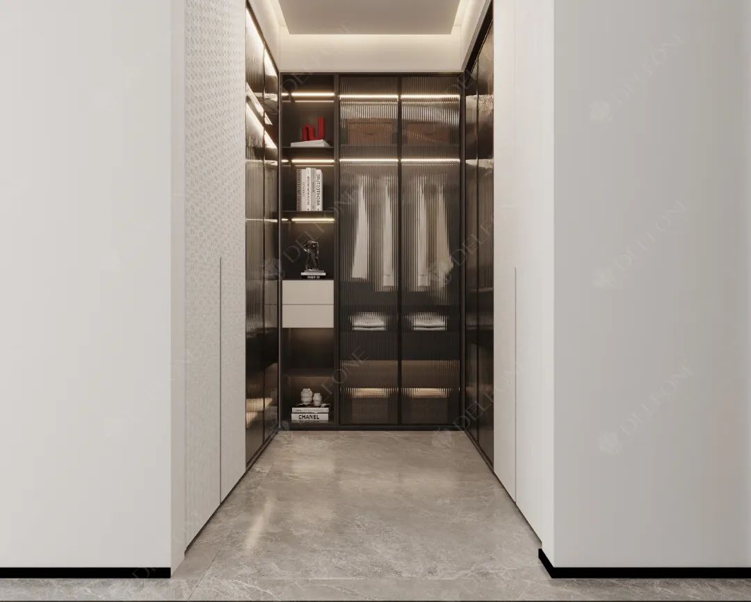 DELFONE案例分享 | 150㎡輕奢風(fēng)二層住宅,巖造向往的生活(圖8) 圖片