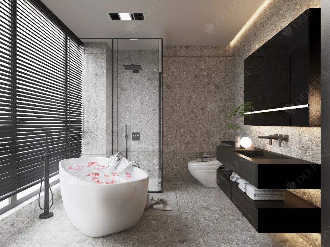 DELFONE案例分享 | 150㎡輕奢風(fēng)二層住宅,巖造向往的生活(圖10) 圖片