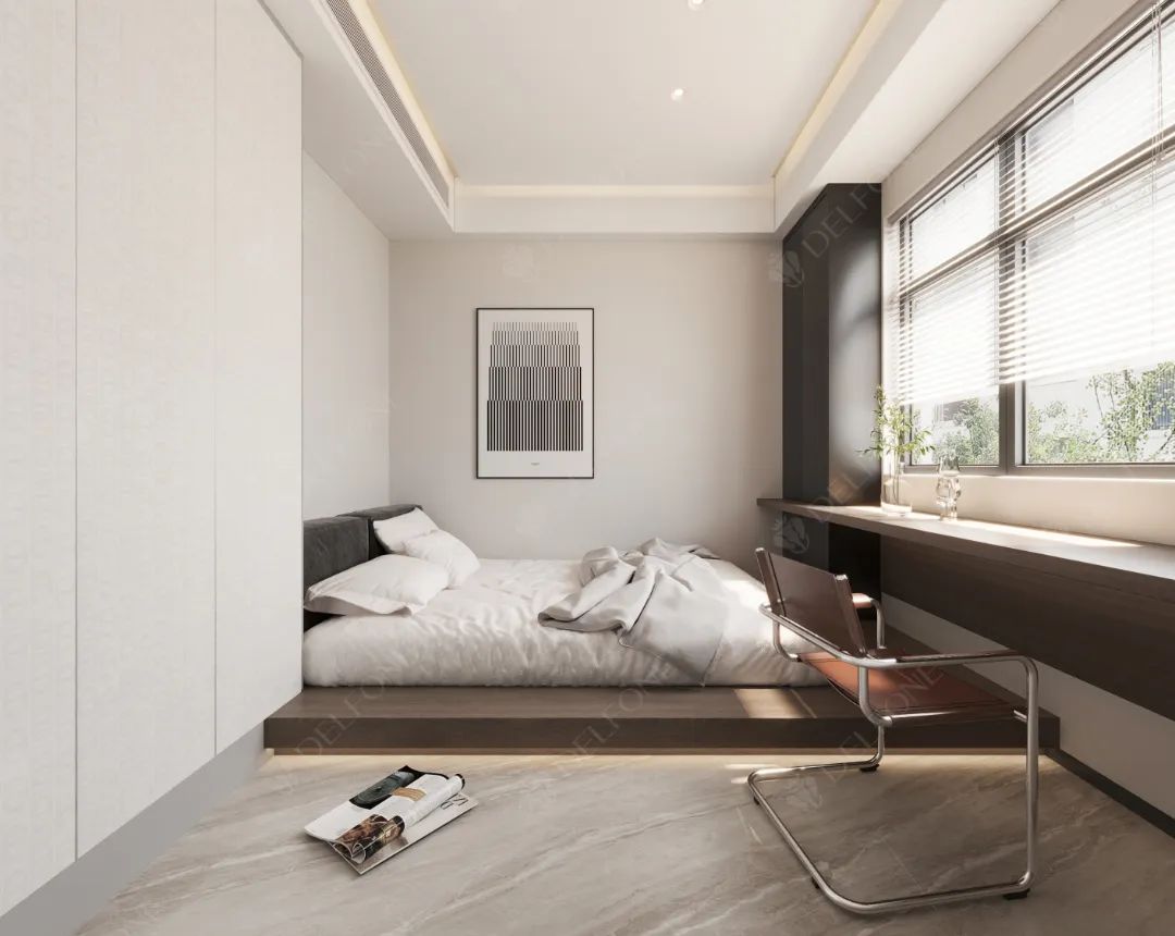 DELFONE案例分享 | 150㎡輕奢風(fēng)二層住宅,巖造向往的生活(圖12) 圖片