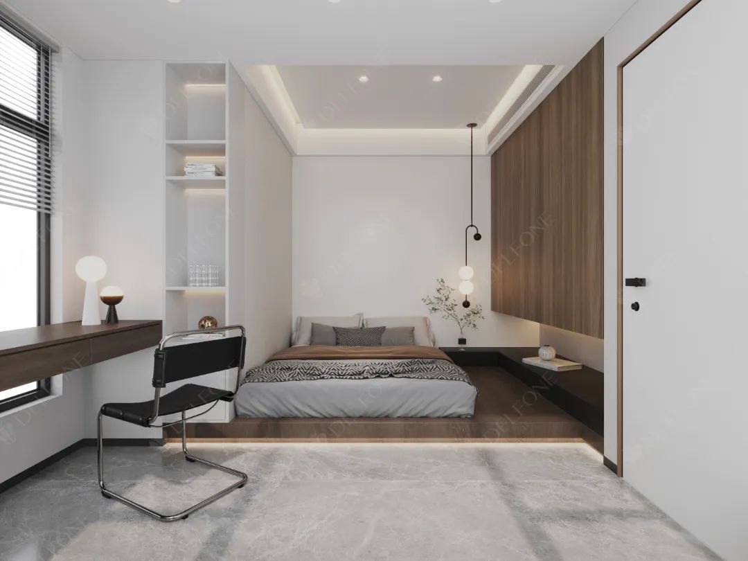 DELFONE案例分享 | 150㎡輕奢風(fēng)二層住宅,巖造向往的生活(圖13) 圖片