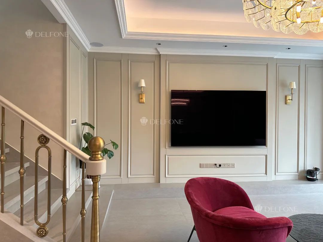 DELFONE案例分享 | 300㎡+現代法式風疊墅,優雅肆意流淌(圖3) 圖片