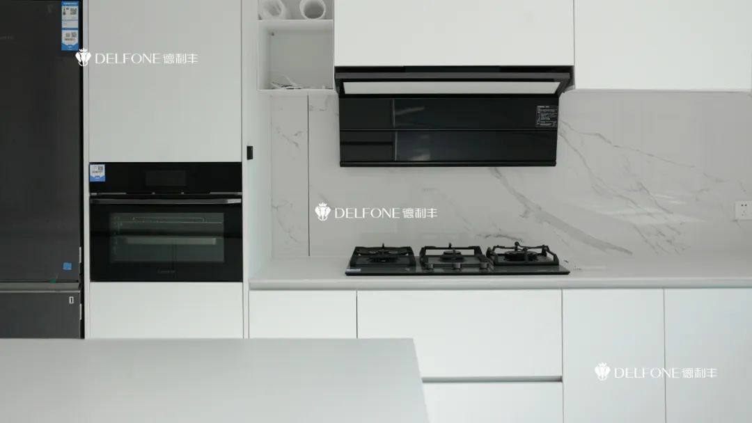 DELFONE實景案例 | 300㎡+極簡別墅,【阿爾卑斯香雪白】演繹不動聲色的高級感(圖10) 圖片