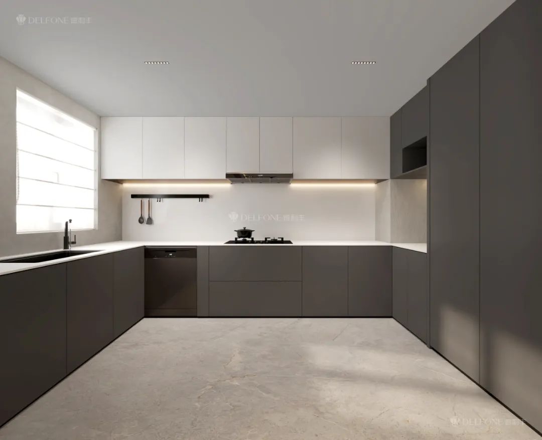 DELFONE案例分享 | 160㎡現(xiàn)代意式風格,從巖定義生活美學(圖5) 圖片