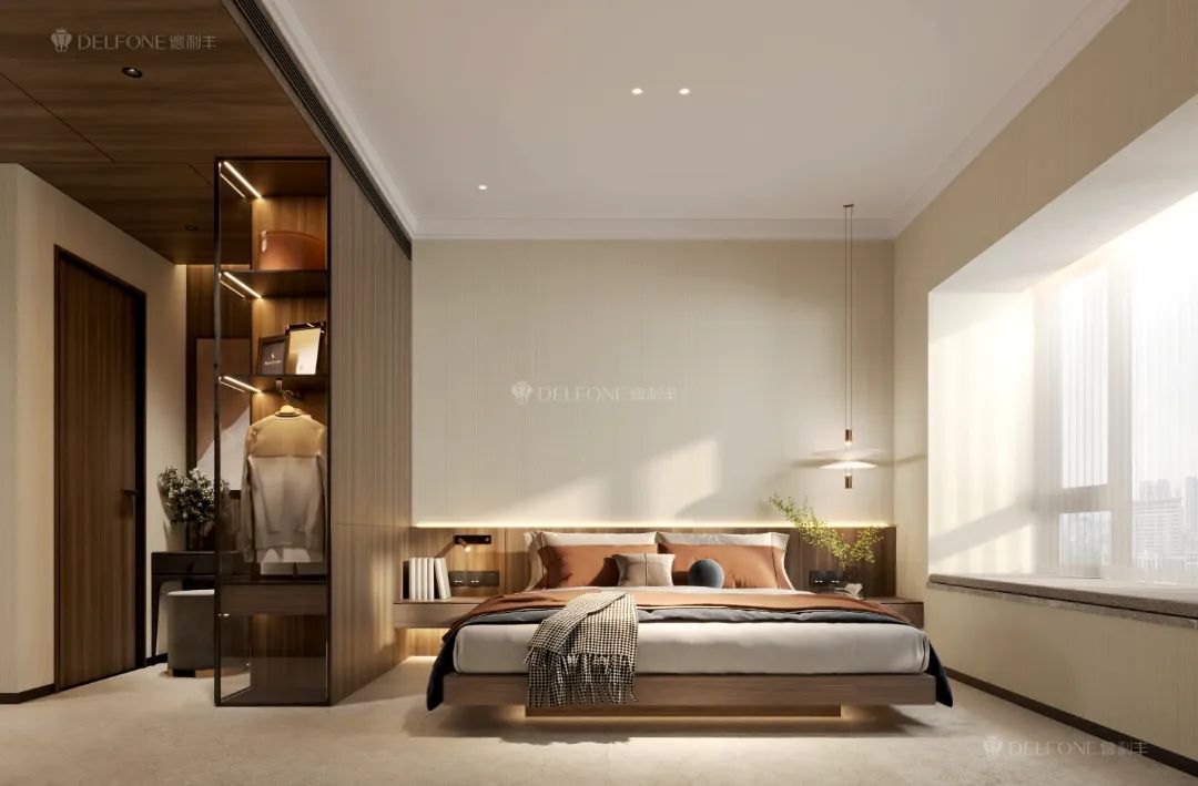 DELFONE案例分享 | 160㎡現(xiàn)代意式風格,從巖定義生活美學(圖7) 圖片