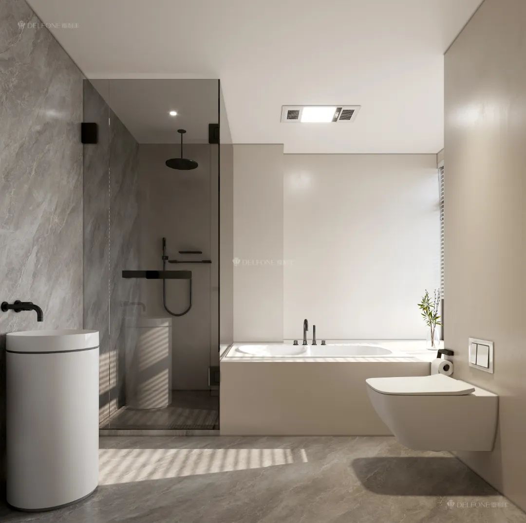 DELFONE案例分享 | 160㎡現(xiàn)代意式風格,從巖定義生活美學(圖12) 圖片