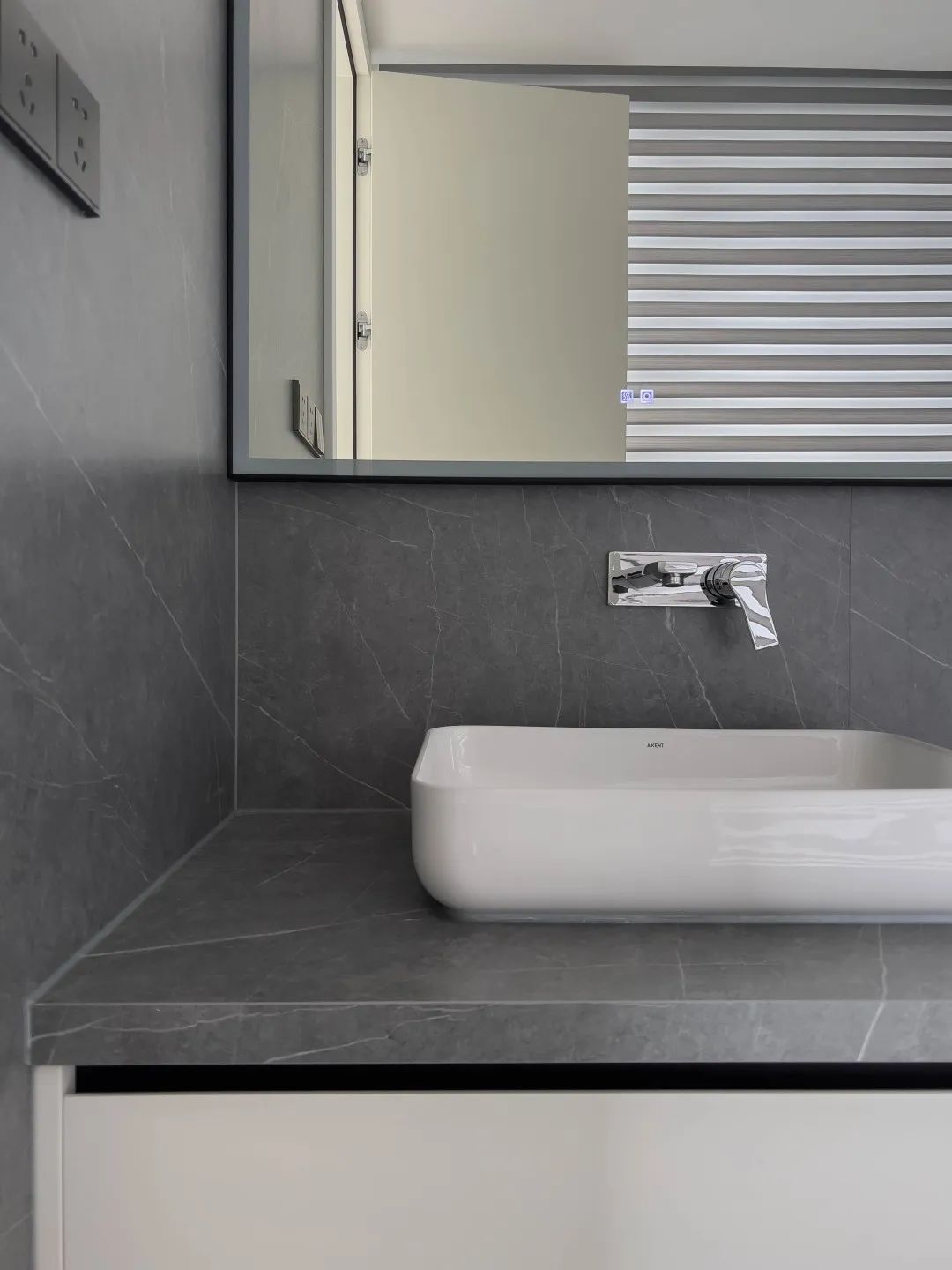 DELFONE實景案例 | 重慶270㎡私宅巖板全案應用，簡奢入境(圖13)