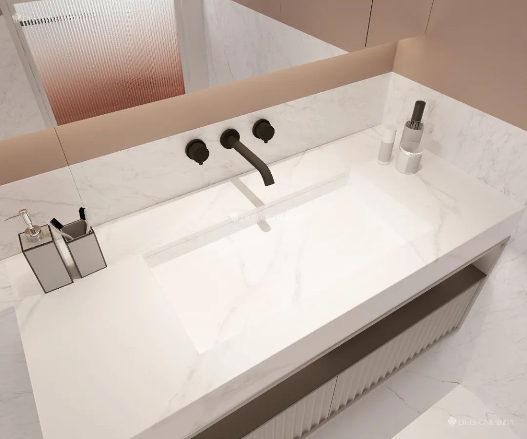 DELFONE案例分享 | 161㎡現(xiàn)代風(fēng)格大平層，簡(jiǎn)約生活美學(xué)(圖10)